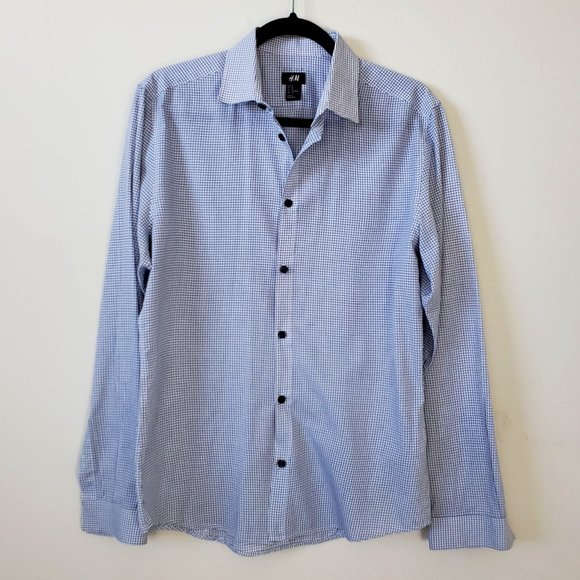H&M Other - H&M Easy Iron Long Sleeve Dress Shirt Size Medium